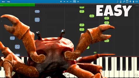 crab rave piano easy.